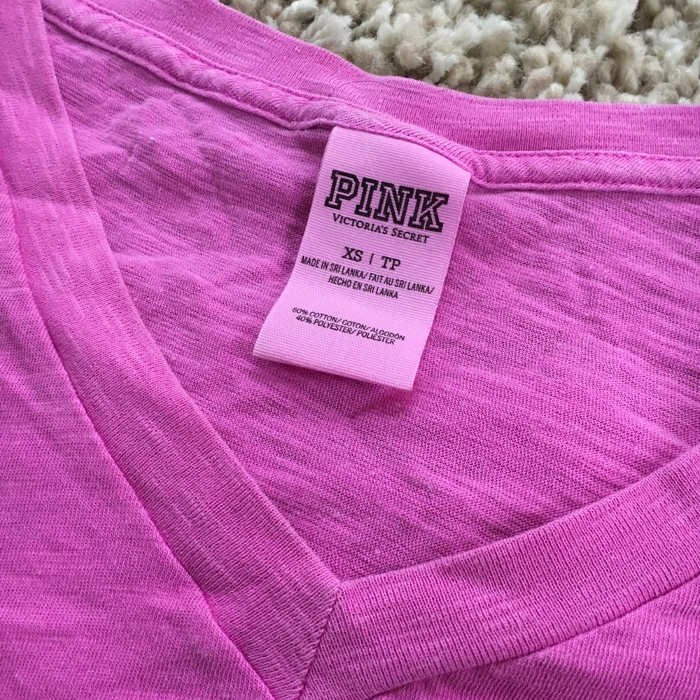 Victoria's Secret PINK long line t-shirt